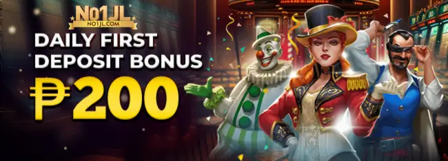 No1jl Daily First Deposit Bonus – Get Up to ₱200 Daily 1 no1jl daily deposit bonus